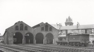 Muirkirk Engine Sheds in 1951