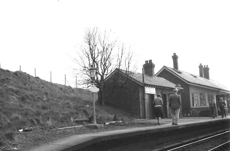 Muirkirk Railway Station in May 1958